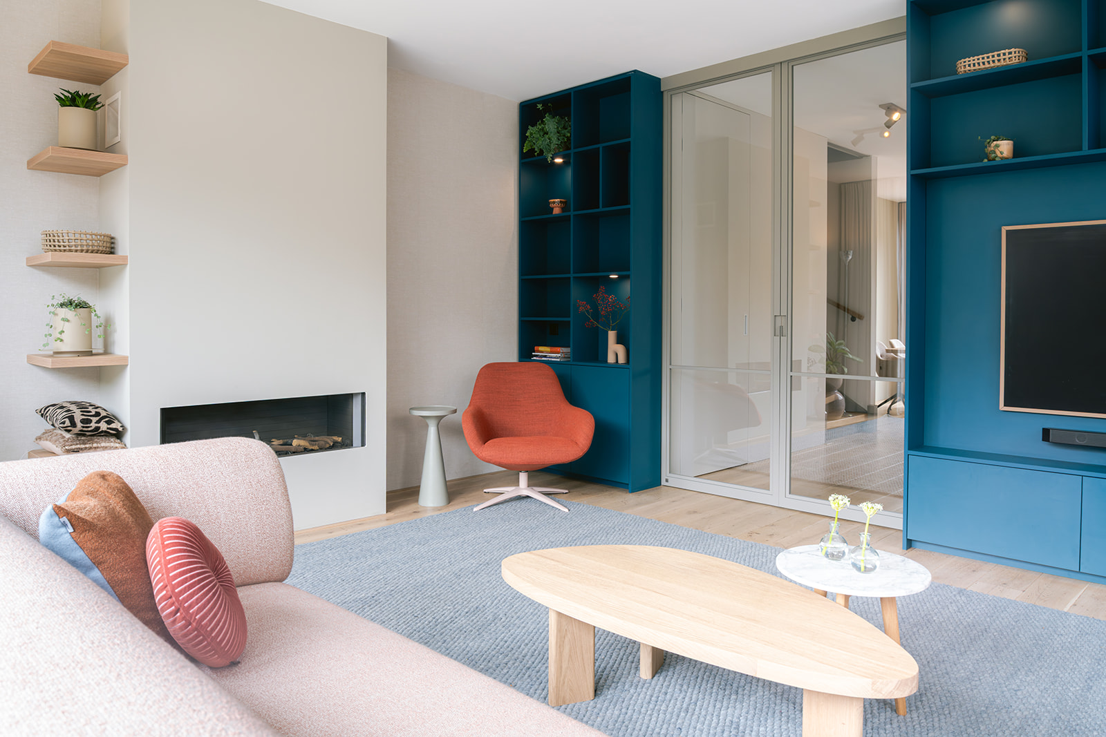 Interieurontwerp hoekwoning